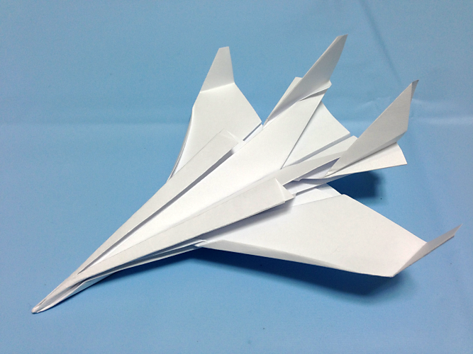 基本形態３カスタマイズ Paper Airplane 紙飛行機製作課