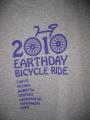 Earth Day Ride記念Tシャツ