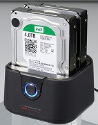 Logitec HDDスタンド USB3.0接続 4TB対応 ガチャベイ HDDコピー機能付き LHR-2BDPU3 [フラストレーションフリーパッケージ (FFP)]