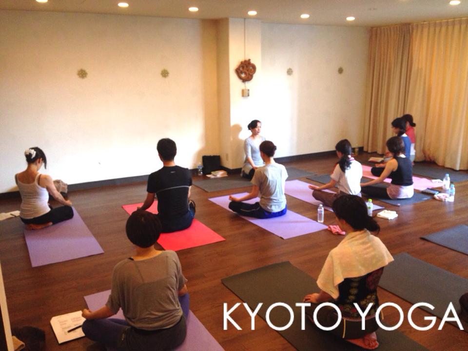 京都ヨガ　アシュタンガヨガ基礎集中トレーニング第1回　2014年9月
