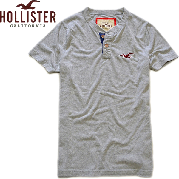 ホリスター新品ヘンリーネックTシャツ03