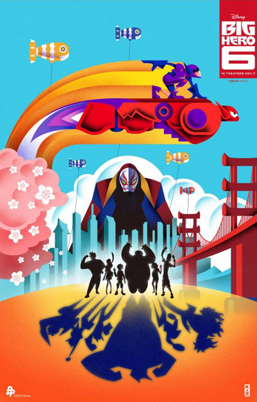 ディズニーアニメ ベイマックス のイラストポスター 最新映画情報局 ニュース 予告編