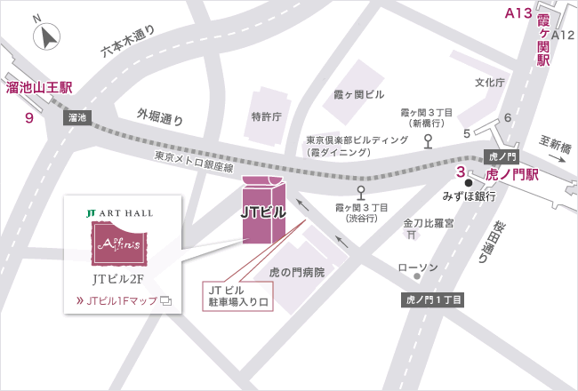 JTホールmap