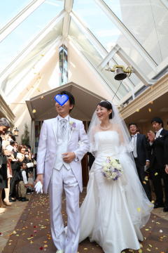 さしこちゃん、結婚式2