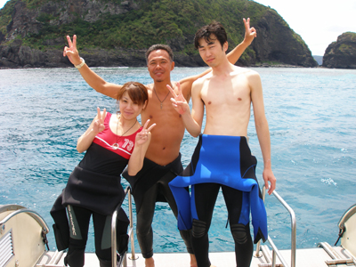 沖縄ダイビングライセンスレベルアップ
