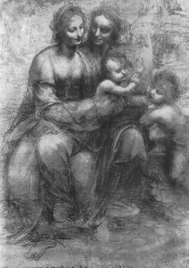 レオナルド 聖アンナと聖母子と幼児聖ヨハネ（１４９９年頃） | オペラ