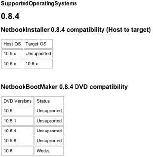 NBI 0.8.4 support