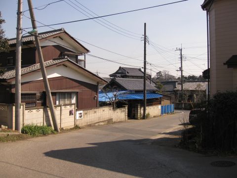 旧水戸街道　青山