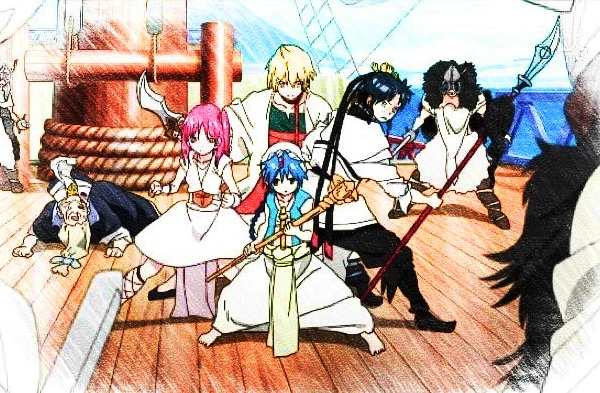 アニメ感想 マギ2期第４話 海賊 本とアニメと音楽とエトセトラ