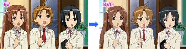 みなみけ（第1期） DVD作画修正