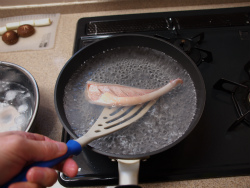赤魚煮付け蕎麦09