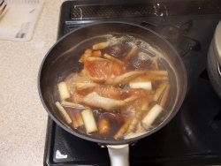 赤魚煮付け蕎麦21