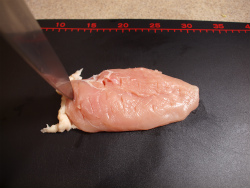 鶏むね肉の柚子胡椒焼き02