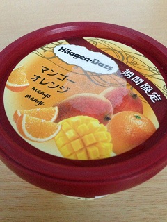 ハーゲンダッツ マンゴーオレンジ