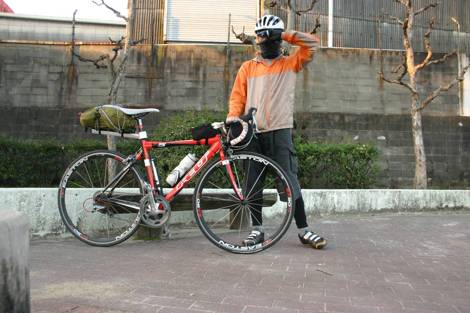 自転車 ロードバイク Tシャツ MTB シマノ105 ヒルクライムスプリント