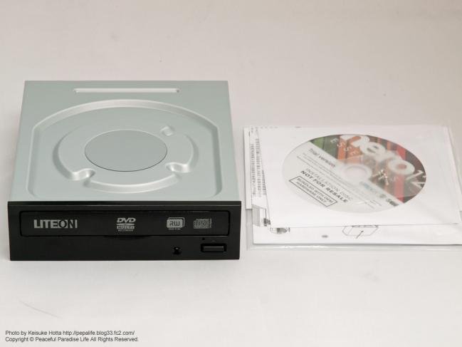 LITEON iHAS324-07 内蔵型DVDドライブ S-ATA接続
