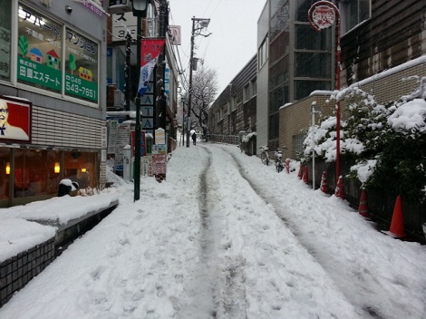 大倉山雪２