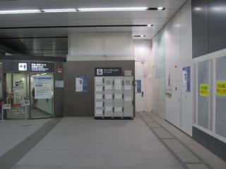 16番出入口の通路は渋谷ヒカリエ2改札口脇に通じる。